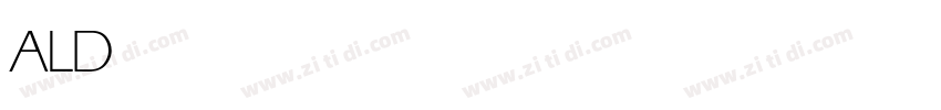 ALDISUEDOT Light字体转换